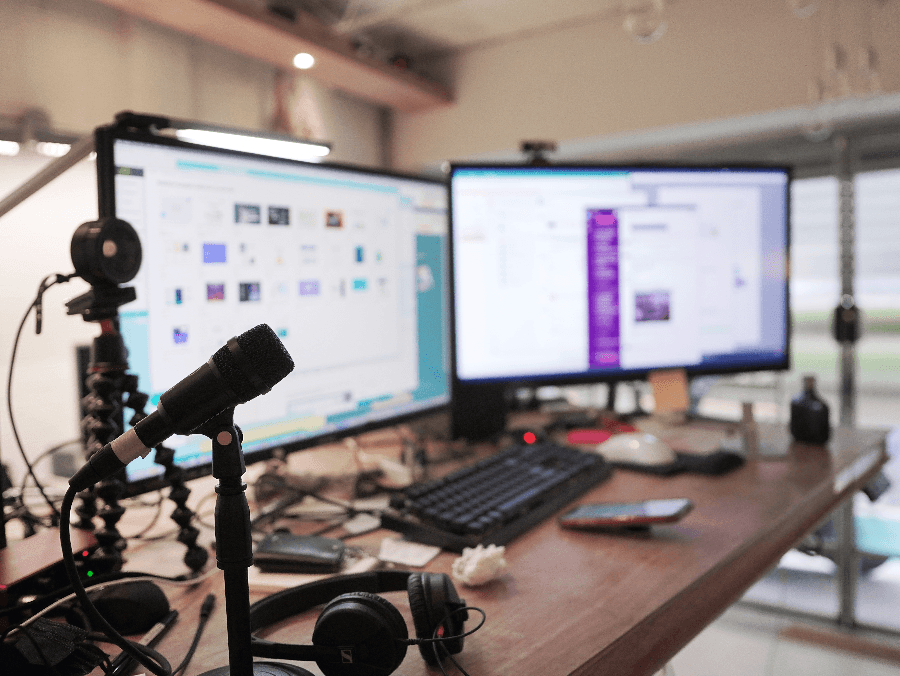 Content production desk